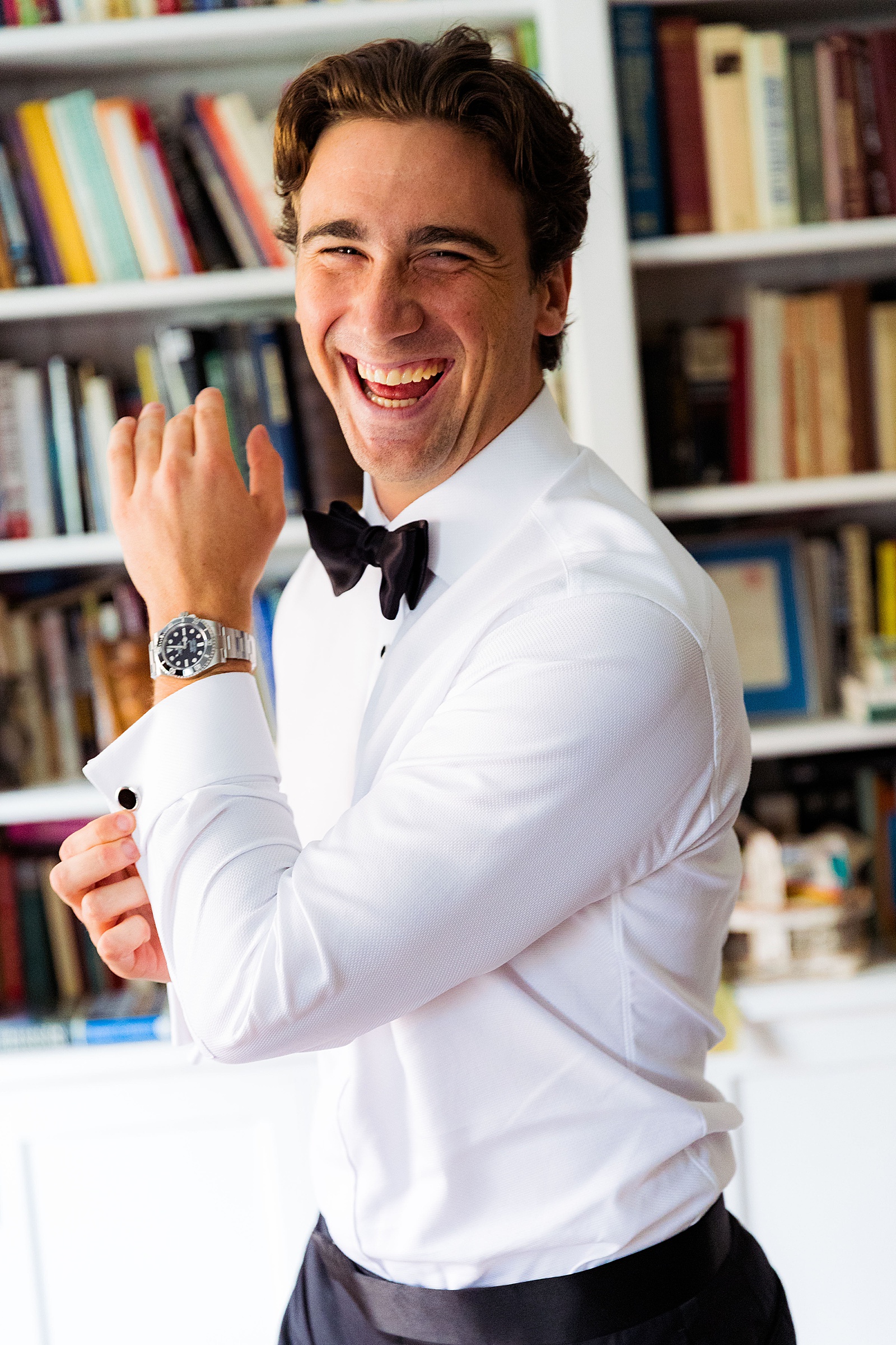 Groom sports a new Rolex